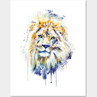 Handsome Lion Head Posters and Art